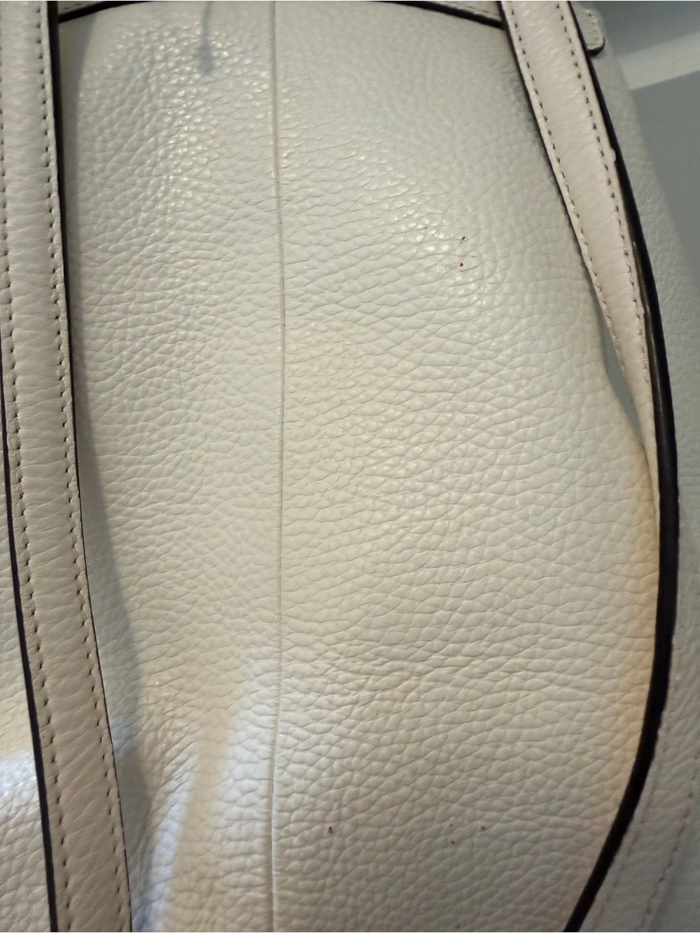 kate spade White Leather Mini Backpack
